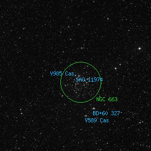 DSS image of SAO 11974