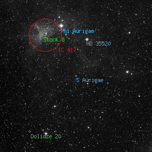 DSS image of S Aurigae