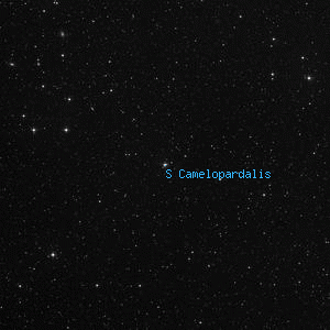 DSS image of S Camelopardalis