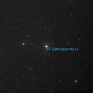DSS image of ST Camelopardalis