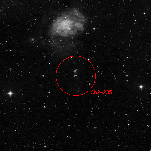 DSS image of Sh2-235