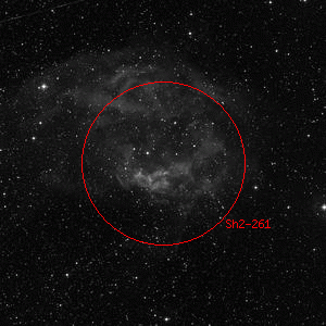 DSS image of Sh2-261
