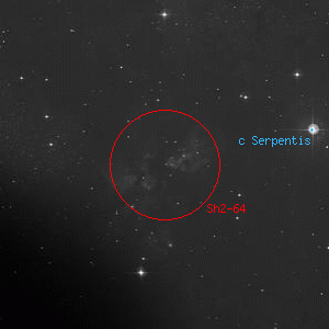 DSS image of Sh2-64