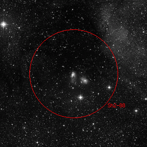 DSS image of Sh2-88