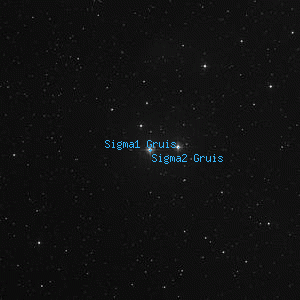 DSS image of Sigma2 Gruis