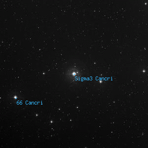 DSS image of Sigma3 Cancri