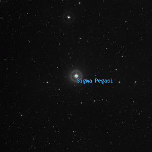 DSS image of Sigma Pegasi