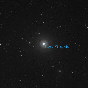 DSS image of Sigma Virginis