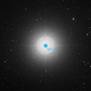 DSS image of Spica
