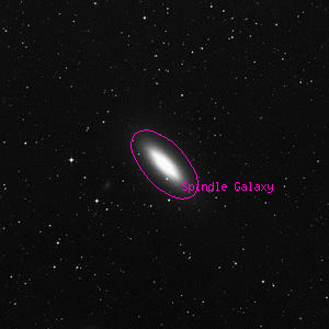 DSS image of Spindle Galaxy