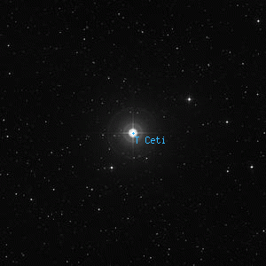 DSS image of T Ceti