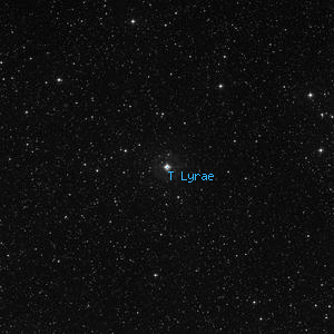 DSS image of T Lyrae