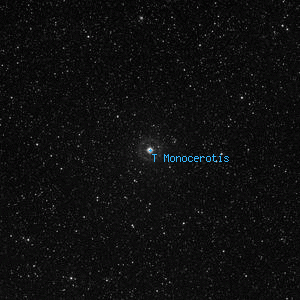 DSS image of T Monocerotis