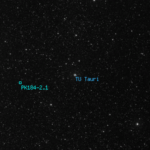 DSS image of TU Tauri