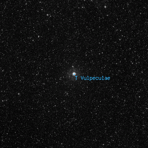 DSS image of T Vulpeculae