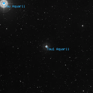 DSS image of Tau1 Aquarii