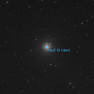 DSS image of Tau3 Eridani