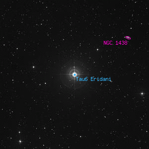 DSS image of Tau6 Eridani