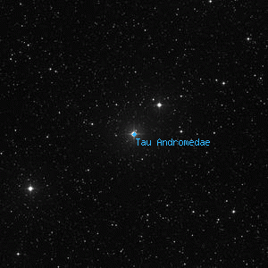 DSS image of Tau Andromedae