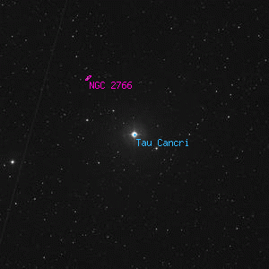 DSS image of Tau Cancri