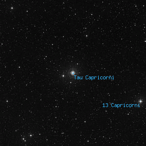 DSS image of Tau Capricorni