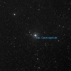 DSS image of Tau Cassiopeiae