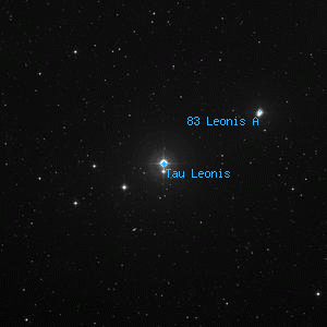 DSS image of Tau Leonis