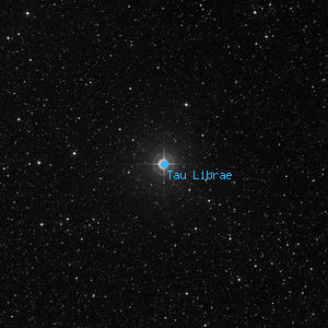 DSS image of Tau Librae
