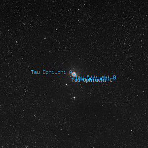 DSS image of Tau Ophiuchi B