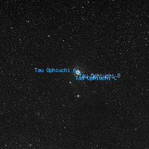 DSS image of Tau Ophiuchi C