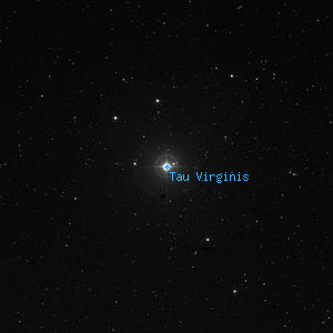 DSS image of Tau Virginis