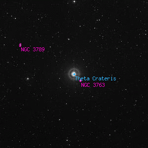 DSS image of Theta Crateris