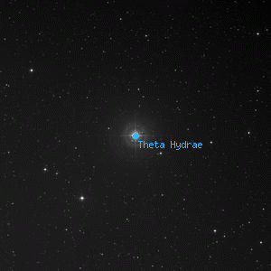 DSS image of Theta Hydrae