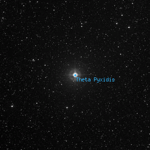 DSS image of Theta Pyxidis