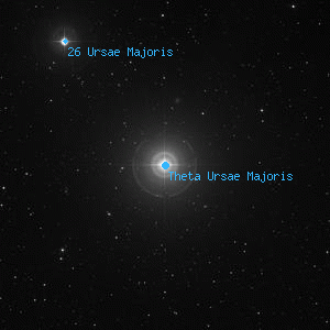 DSS image of Theta Ursae Majoris