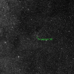 DSS image of Trumpler34