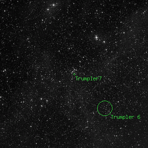 DSS image of Trumpler7