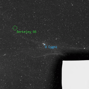 DSS image of U Cygni