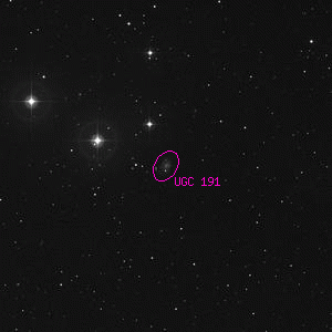 DSS image of UGC 191