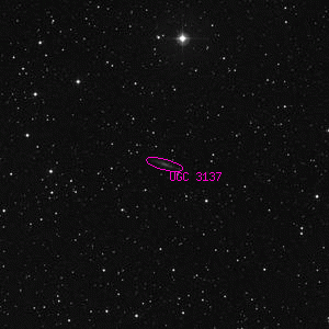 DSS image of UGC 3137