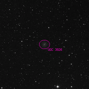 DSS image of UGC 3826