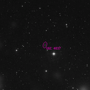 DSS image of UGC 4837