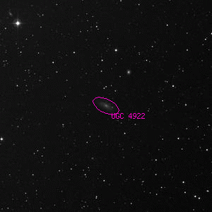DSS image of UGC 4922