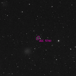 DSS image of UGC 5740