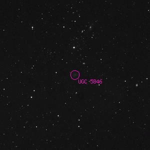 DSS image of UGC 5846