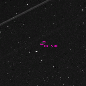DSS image of UGC 5848