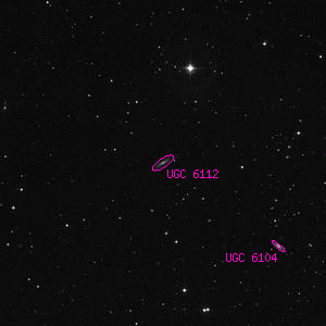 DSS image of UGC 6112