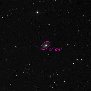 DSS image of UGC 6917