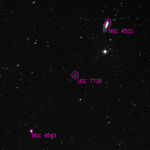 DSS image of UGC 7739
