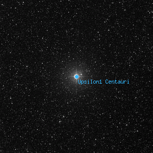 DSS image of Upsilon1 Centauri